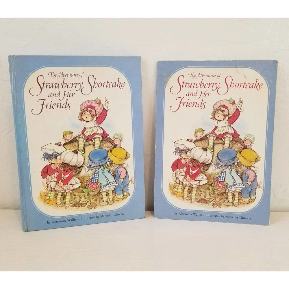 Strawberry Shortcake Metal Lunch Box, Bradley Clock, & Her Friends Books - Picture 10 of 12